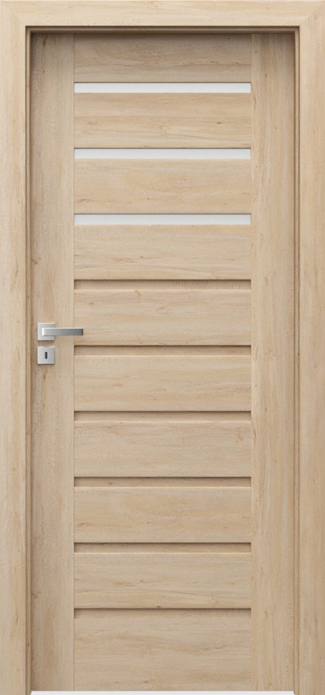 Interiérové dveře PORTA KONCEPT A.3 - dýha Portaperfect 3D - buk Skandinávský
