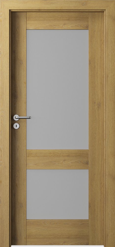 Interiérové dveře VERTE PREMIUM C - C2 - dýha Portaperfect 3D - dub přírodní