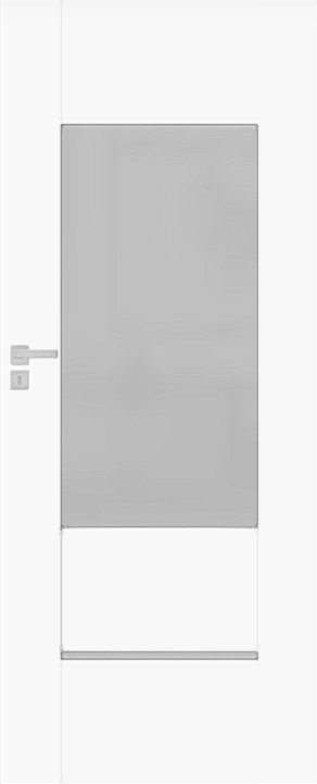 Interiérové dveře DRE AURI - model 3 - dýha DRE-Cell - bílá mat