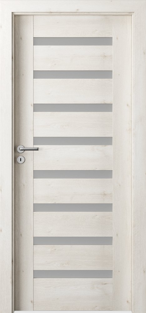 Posuvné interiérové dveře VERTE PREMIUM D - D8 - dýha Portaperfect 3D - dub Skandinávský