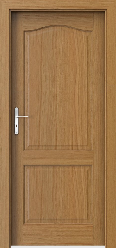 Interiérové dveře PORTA MADRID - plné - přírodní dýha Satin - dub Winchester