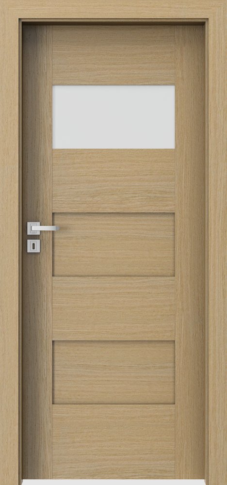 Interiérové dveře PORTA NATURA KONCEPT K.1 - přírodní dýha Standard - dub 1