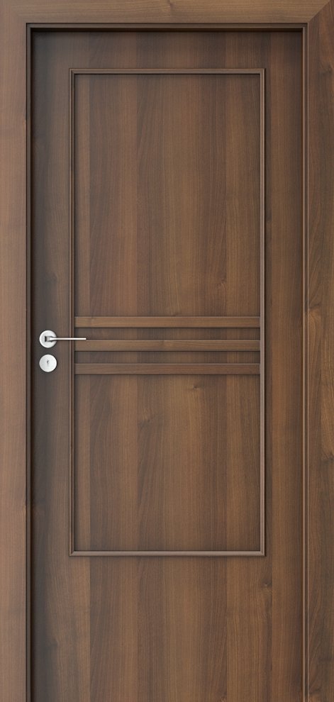 Interiérové dveře PORTA STYL 3 - plne - dýha Portadecor - ořech