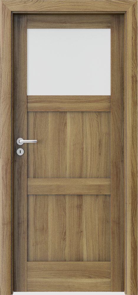 Posuvné interiérové dveře VERTE N - N1 - dýha Portasynchro 3D - akát medový