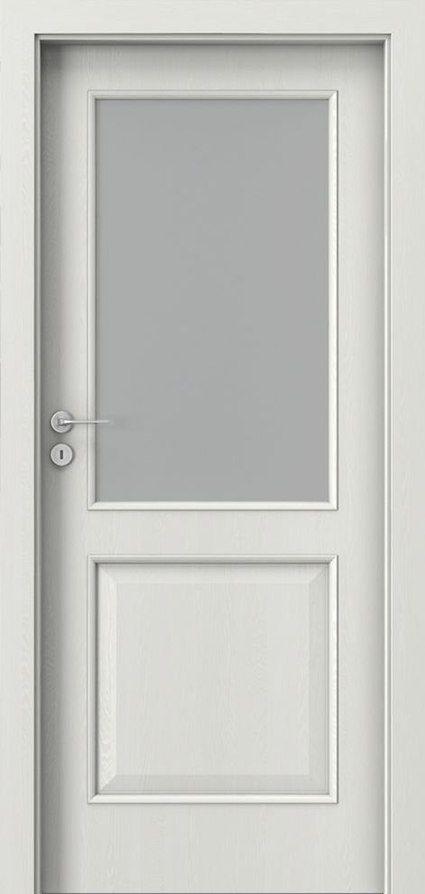 Posuvné interiérové dveře PORTA NOVA 3.2 - dýha Portasynchro 3D - wenge bílá