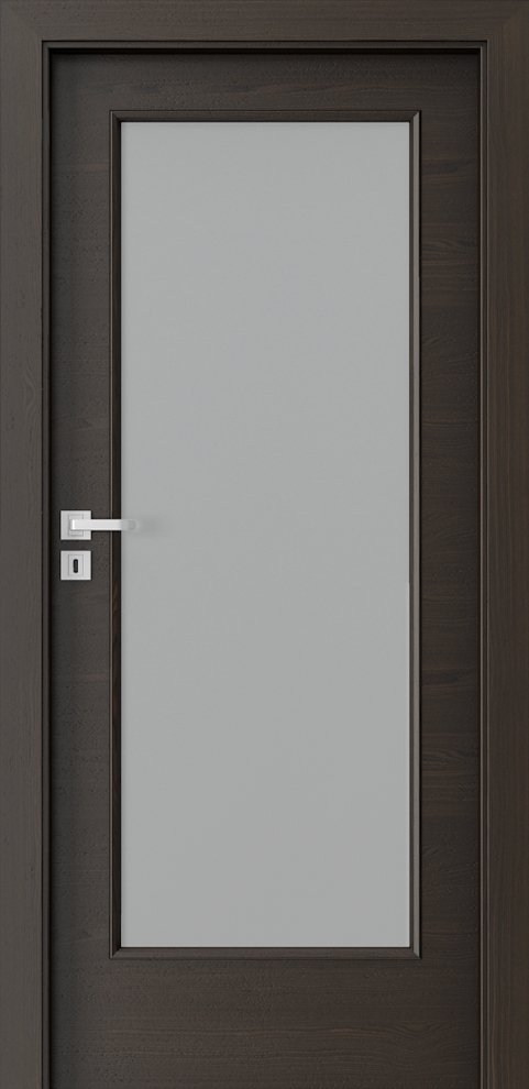 Interiérové dveře PORTA NATURA CLASSIC 7.3 - přírodní dýha Select - ořech tmavý
