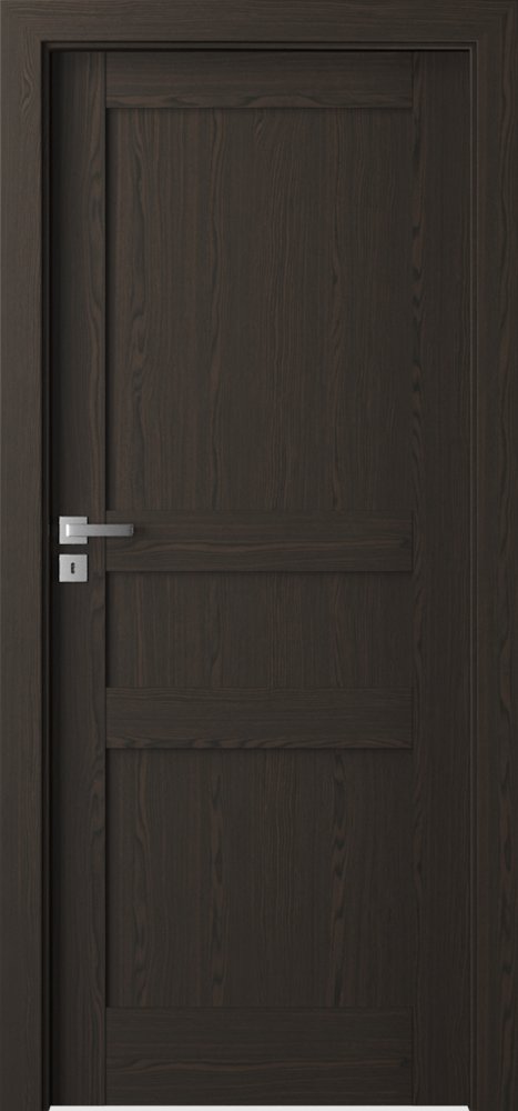 Interiérové dveře PORTA NATURA GRANDE D.0 - přírodní dýha Select - ořech tmavý