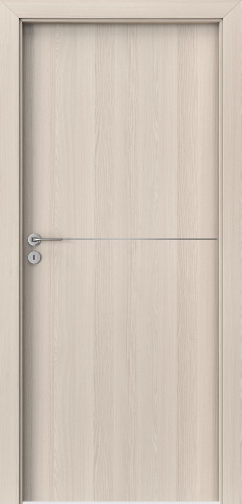Interiérové dveře PORTA LINE F.1 - dýha Portadecor - ořech bělený