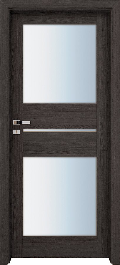 Interiérové dveře INVADO VINADIO 3 - dýha Enduro 3D - antracit B637
