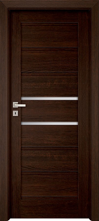 Interiérové dveře INVADO LINEA FORTE 2 - dýha Enduro 3D - dub ušlechtilý B541