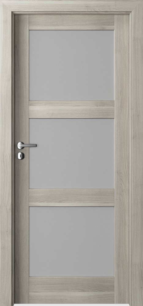 Interiérové dveře PORTA BALANCE D.3 - dýha Portasynchro 3D - akát stříbrný