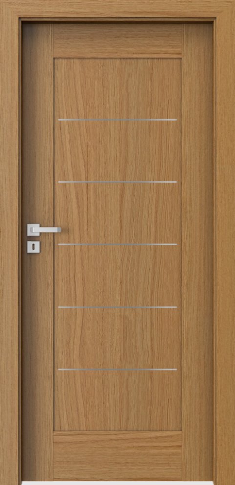 Interiérové dveře PORTA NATURA KONCEPT A.0 - přírodní dýha Satin - dub Winchester