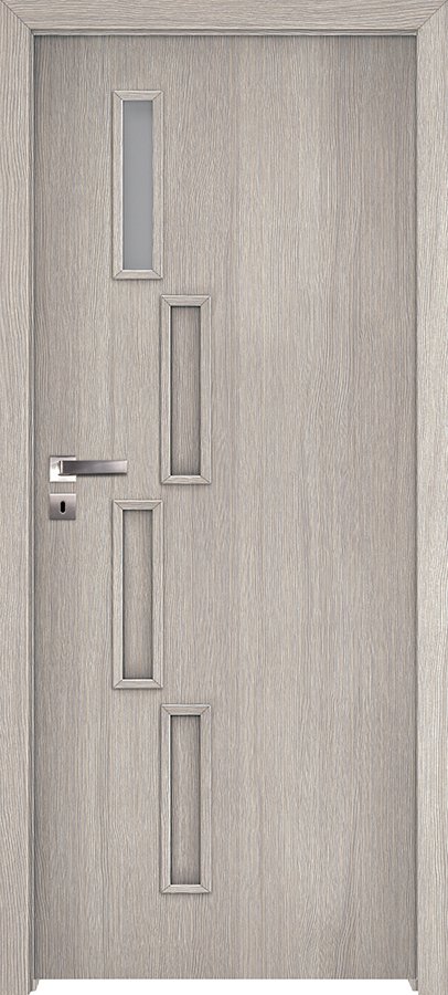 Posuvné interiérové dveře INVADO SAGITTARIUS 2 - dýha Enduro plus - cedr bělený B462