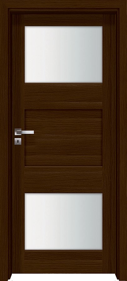 Interiérové dveře INVADO FOSSANO 5 - Eco-Fornir forte - ořech duro B473