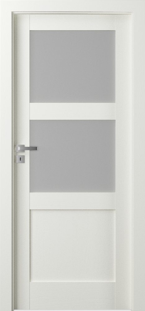 Interiérové dveře PORTA NATURA GRANDE B.2 - přírodní dýha Satin - dub bílý