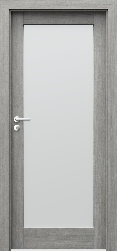 Posuvné interiérové dveře PORTA BALANCE B.1 - Portalamino - dub stříbřitý