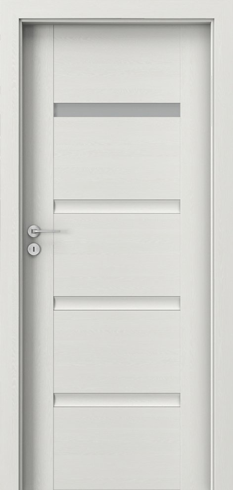 Posuvné interiérové dveře PORTA INSPIRE B.1 - dýha Portasynchro 3D - wenge bílá