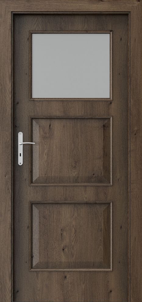 Interiérové dveře PORTA NOVA 4.2 - dýha Portaperfect 3D - dub jižní