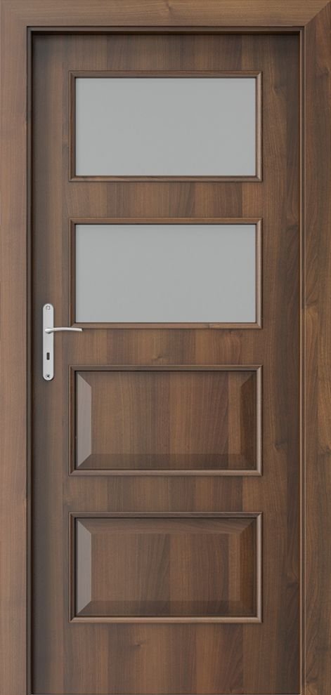 Posuvné interiérové dveře PORTA NOVA 5.3 - dýha Portadecor - ořech