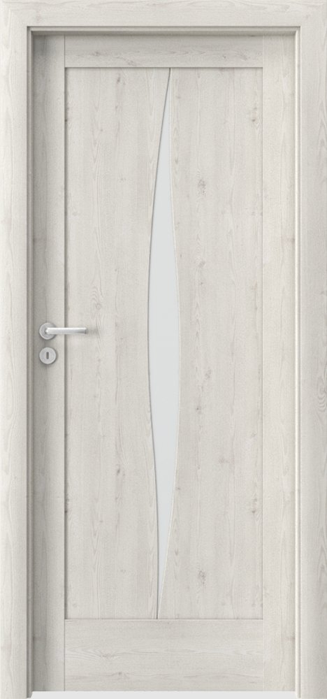 Posuvné interiérové dveře VERTE E - E5 - dýha Portasynchro 3D - borovice norská