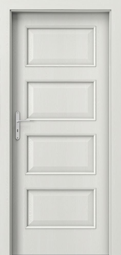 Posuvné interiérové dveře PORTA NOVA 5.1 - dýha Portasynchro 3D - wenge bílá