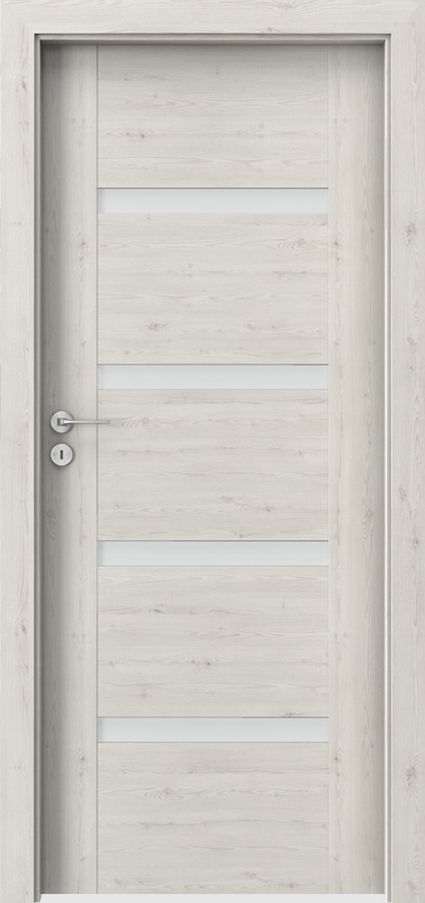 Posuvné interiérové dveře PORTA INSPIRE C.4 - dýha Portasynchro 3D - borovice norská