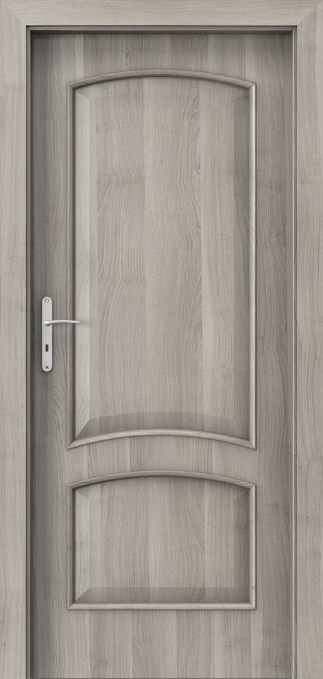 Interiérové dveře PORTA NOVA 6.3 - dýha Portasynchro 3D - akát stříbrný