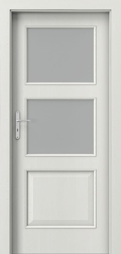 Posuvné interiérové dveře PORTA NOVA 4.3 - dýha Portasynchro 3D - wenge bílá