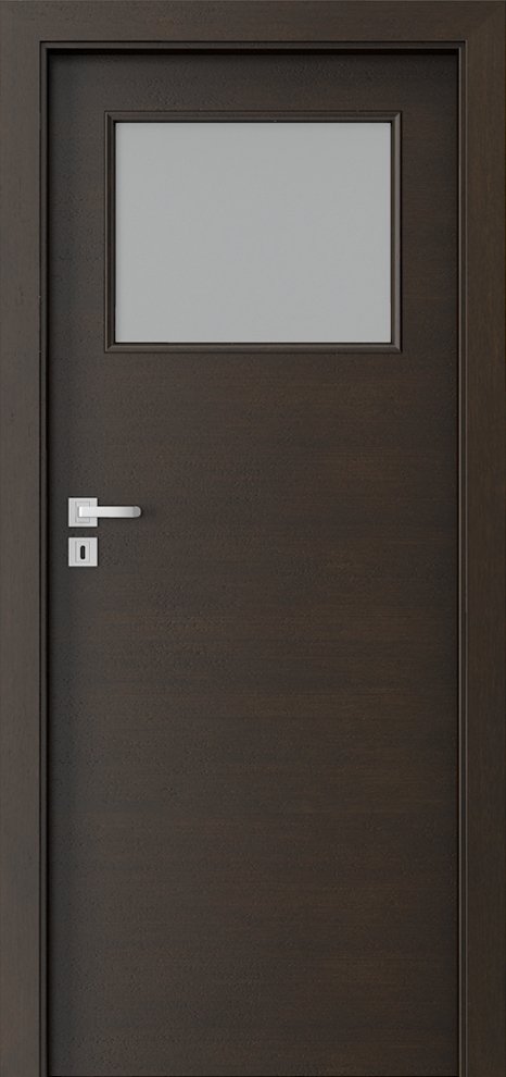 Interiérové dveře PORTA NATURA CLASSIC 7.2 - přírodní dýha Satin - nero
