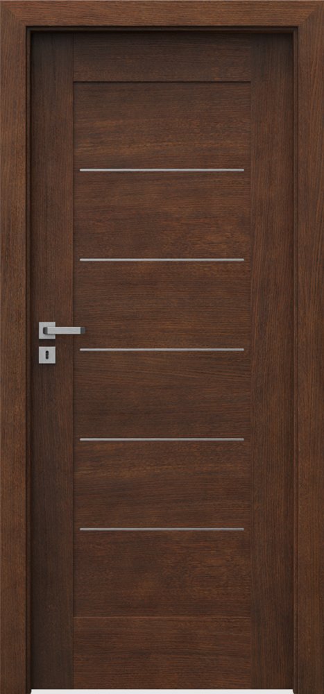 Interiérové dveře PORTA NATURA KONCEPT D.0 - přírodní dýha Satin - mocca