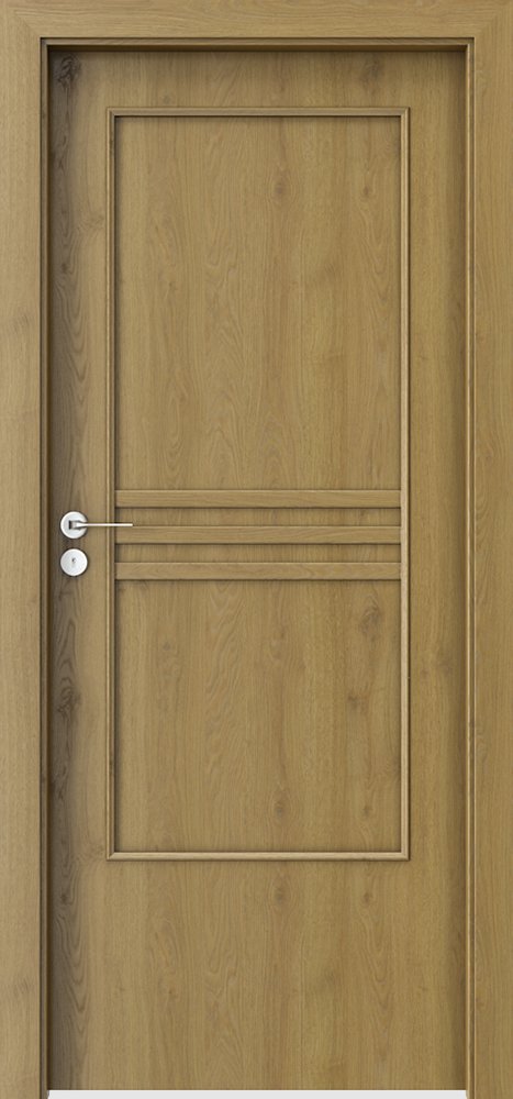 Interiérové dveře PORTA STYL 3 - plne - dýha Portaperfect 3D - dub přírodní