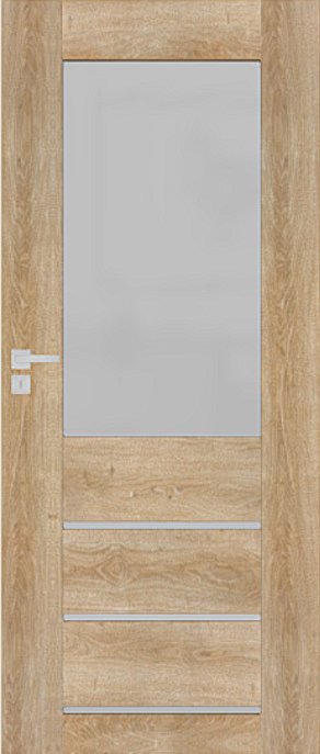 Interiérové dveře DRE PREMIUM 2 - dekorativní dýha 3D - jilm