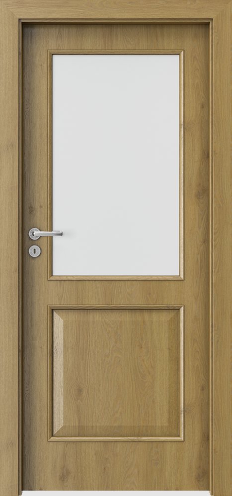 Interiérové dveře PORTA NOVA 3.2 - dýha Portaperfect 3D - dub přírodní