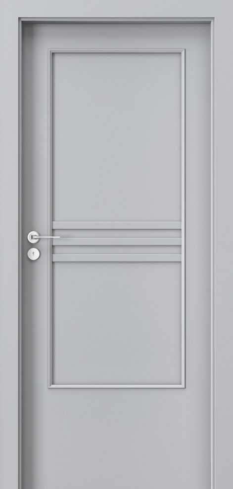 Interiérové dveře PORTA STYL 3 - plne - dýha CPL HQ 0,2 - šedá euroinvest