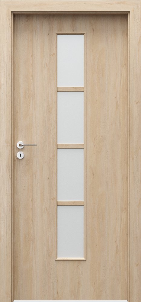 Posuvné interiérové dveře PORTA STYL 2 - dýha Portaperfect 3D - buk Skandinávský