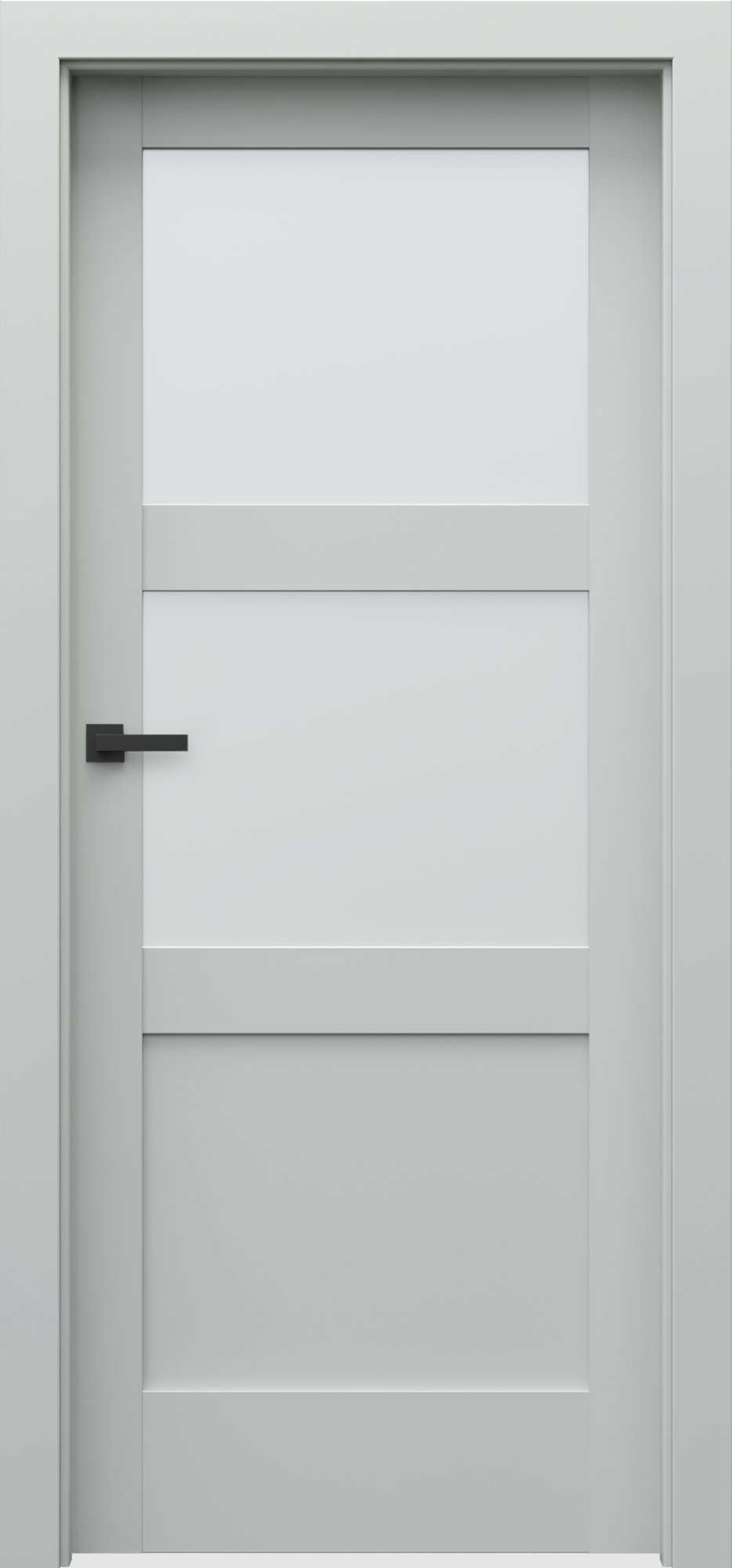 Interiérové dveře VERTE N - N2 - dýha Portadecor - šedá