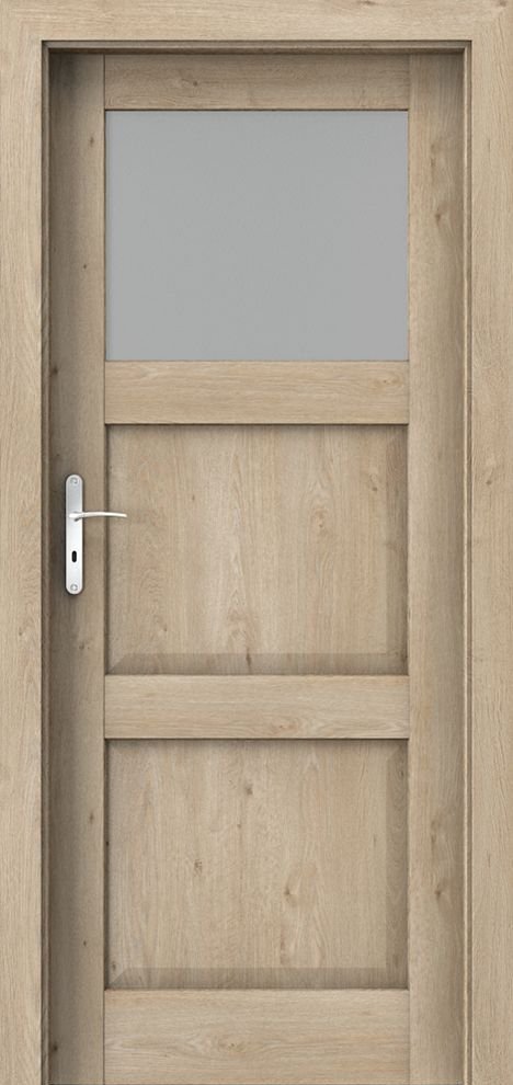 Interiérové dveře PORTA BALANCE D.1 - dýha Portaperfect 3D - dub klasický
