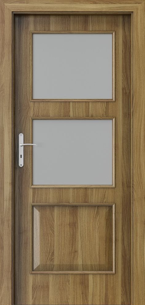 Posuvné interiérové dveře PORTA NOVA 4.3 - dýha Portasynchro 3D - akát medový