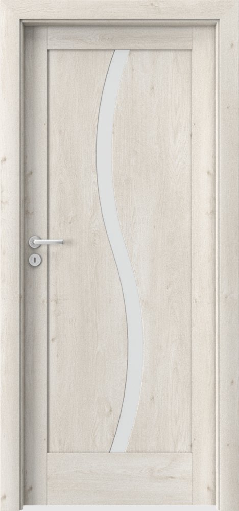 Interiérové dveře VERTE E - E1 - dýha Portaperfect 3D - dub Skandinávský