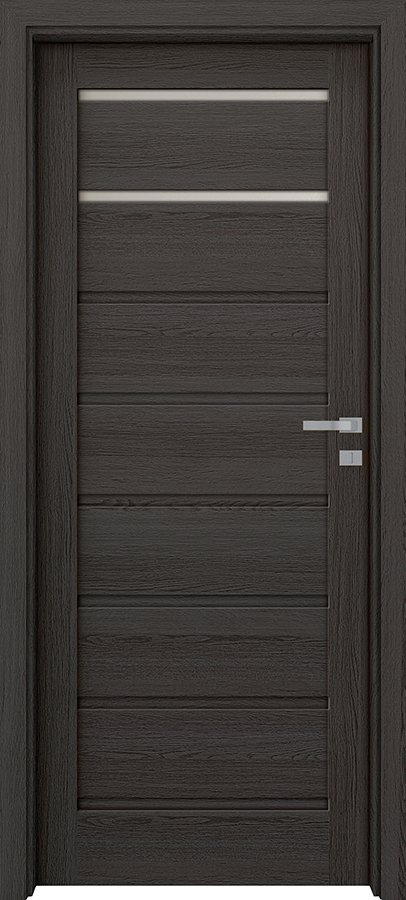 Interiérové dveře INVADO LINEA FORTE 3 - dýha Enduro 3D - antracit B637
