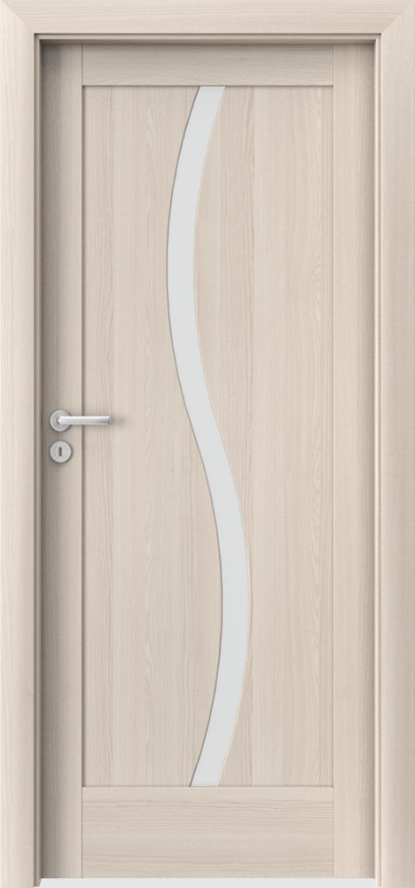 Interiérové dveře VERTE E - E1 - dýha Portadecor - ořech bělený