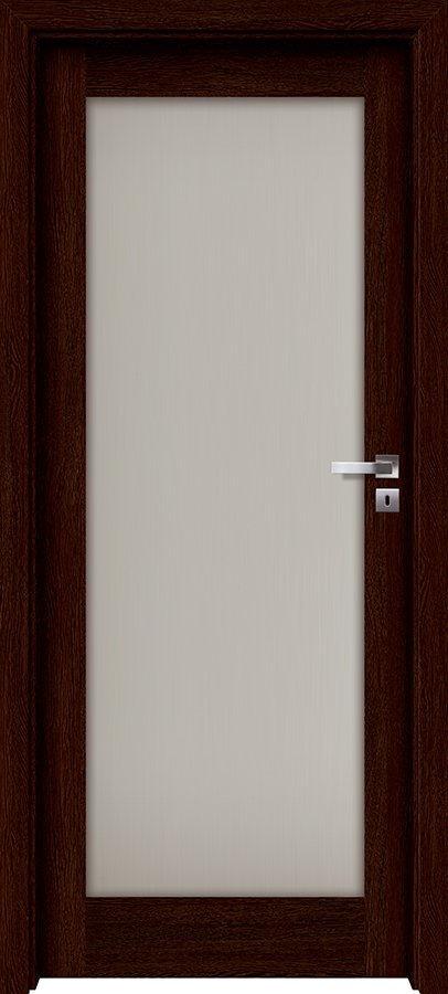 Posuvné interiérové dveře INVADO DOMINO 2 - dýha Enduro 3D - dub ušlechtilý B541