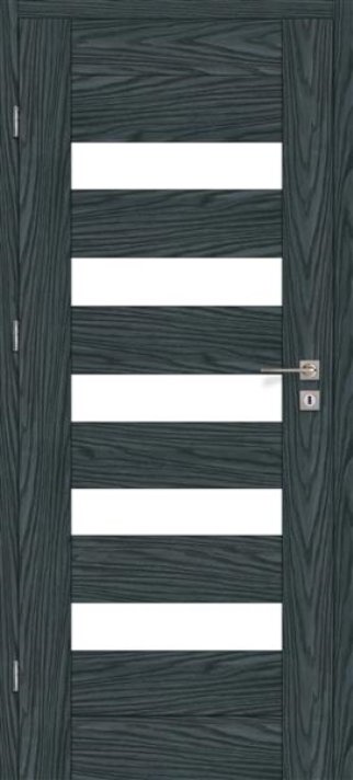Interiérové dveře VOSTER BERGAMO 10 - dýha Platinium - dub carbon (do vyprodání zásob)