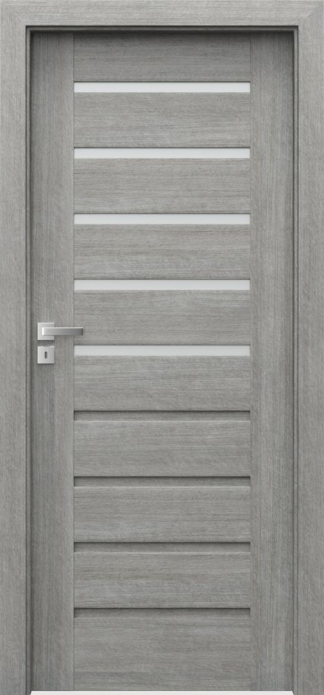 Interiérové dveře PORTA KONCEPT A.5 - Portalamino - dub stříbřitý