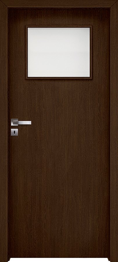 Posuvné interiérové dveře INVADO NORMA DECOR 5 - dýha Enduro 3D - dub ušlechtilý B541