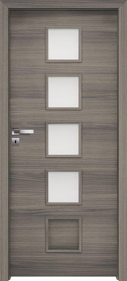 Interiérové dveře INVADO TORINO 5 - dýha Enduro 3D - dub italský B656