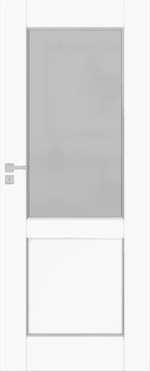 Interiérové dveře DRE NESTOR - model 11 - UV lak - bílá (RAL 9003)