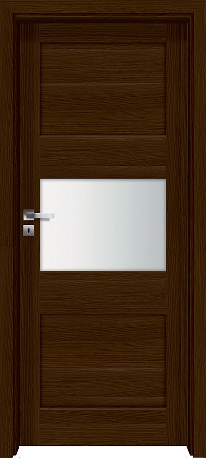 Interiérové dveře INVADO FOSSANO 3 - Eco-Fornir forte - ořech duro B473