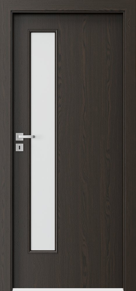 Interiérové dveře PORTA NATURA CLASSIC 1.4 - přírodní dýha Select - ořech tmavý