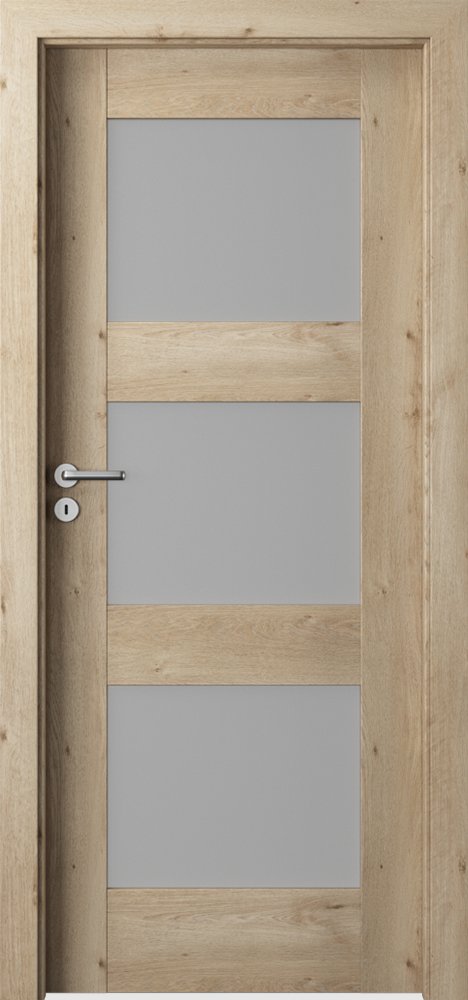 Interiérové dveře VERTE PREMIUM B - B3 - dýha Portaperfect 3D - dub klasický